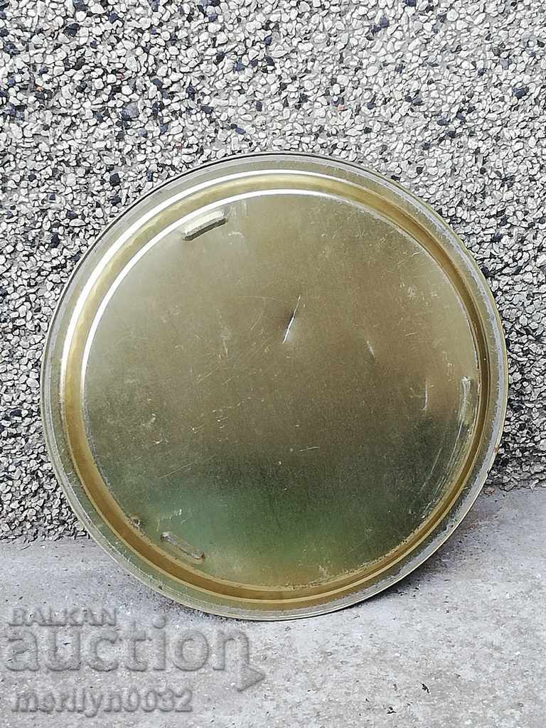 Metal tray with monument Mother Bulgaria V. Turnovo Bulgaria - 5 Metal tray with monument Mother Bulgaria V. Turnovo Bulgaria - 5