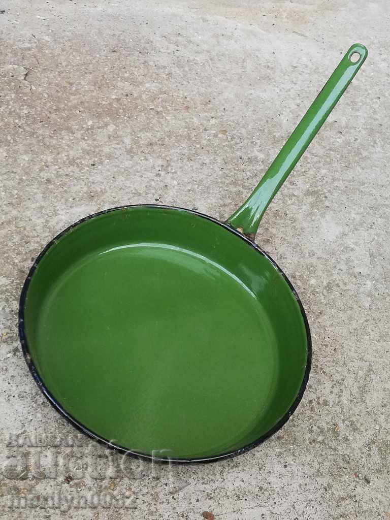 Delivery of Enameled pan, pan LGB early social
