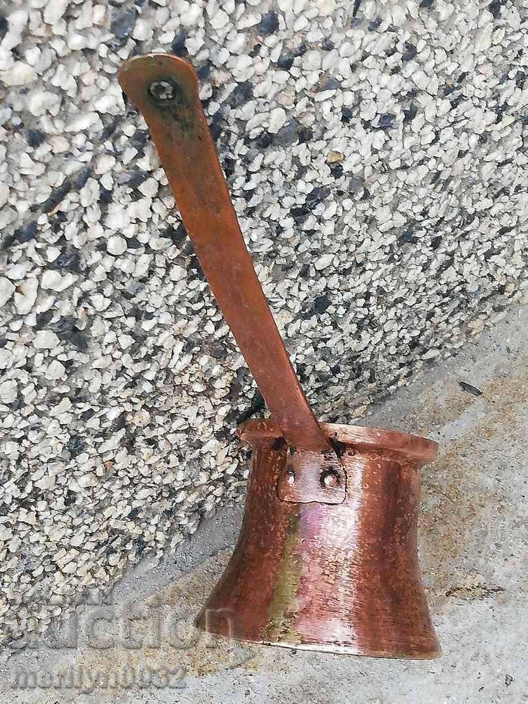 Παλιά χαλκού κονσερβοποιημένα κατσαρόλα, μπρίκι, χαλκό, σκάφος χαλκού - 5 Παλιά χαλκού κονσερβοποιημένα κατσαρόλα, μπρίκι, χαλκό, σκάφος χαλκού - 5