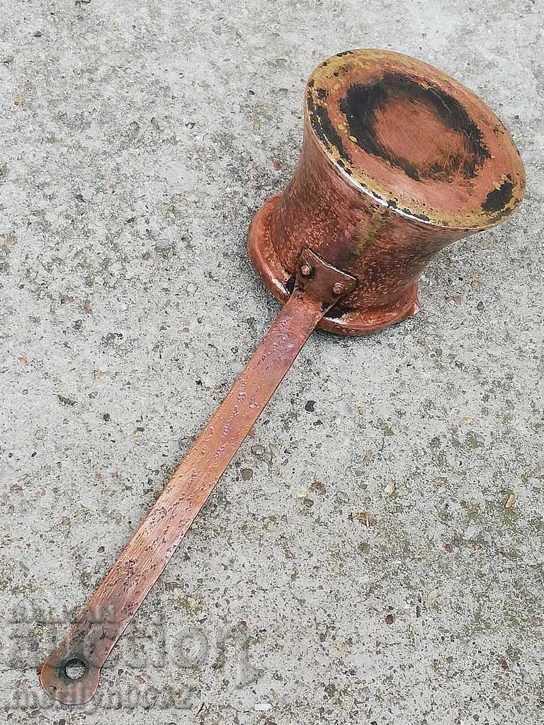 Παλιά χαλκού κονσερβοποιημένα κατσαρόλα, μπρίκι, χαλκό, σκάφος χαλκού - 6 Παλιά χαλκού κονσερβοποιημένα κατσαρόλα, μπρίκι, χαλκό, σκάφος χαλκού - 6