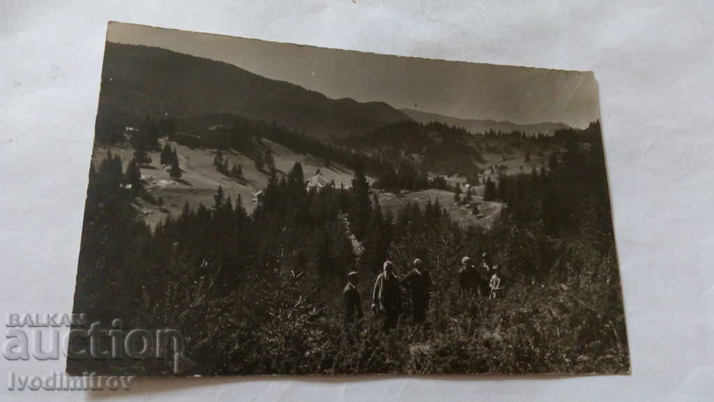 Postcard End Chepelare 1934