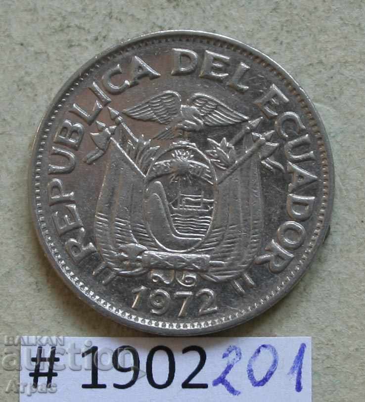 20 центавос 1972  Еквадор с цена € 0.36 | 0.70 лв.
