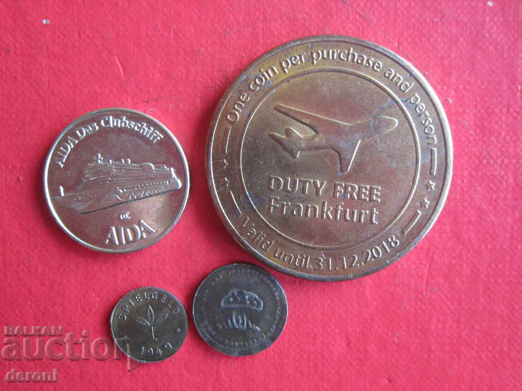 Old German toy lot of old coins - 6 Old German toy lot of old coins - 6