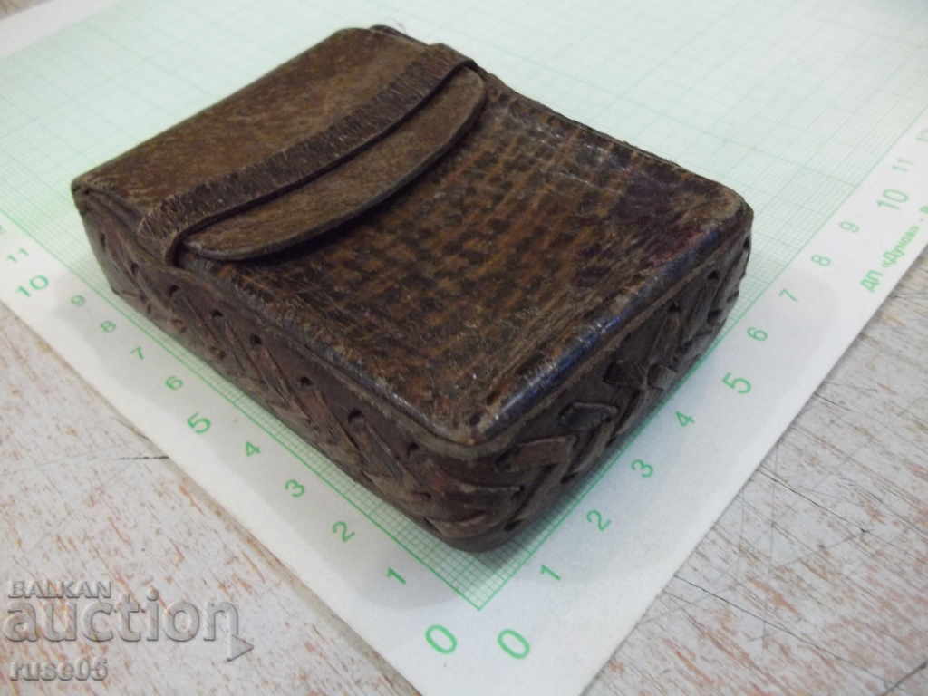 Upholstery leather case for cigarettes from the UHF store with price 5.00 BGN | € 2.56 Upholstery leather case for cigarettes from the UHF store with price 5.00 BGN | € 2.56