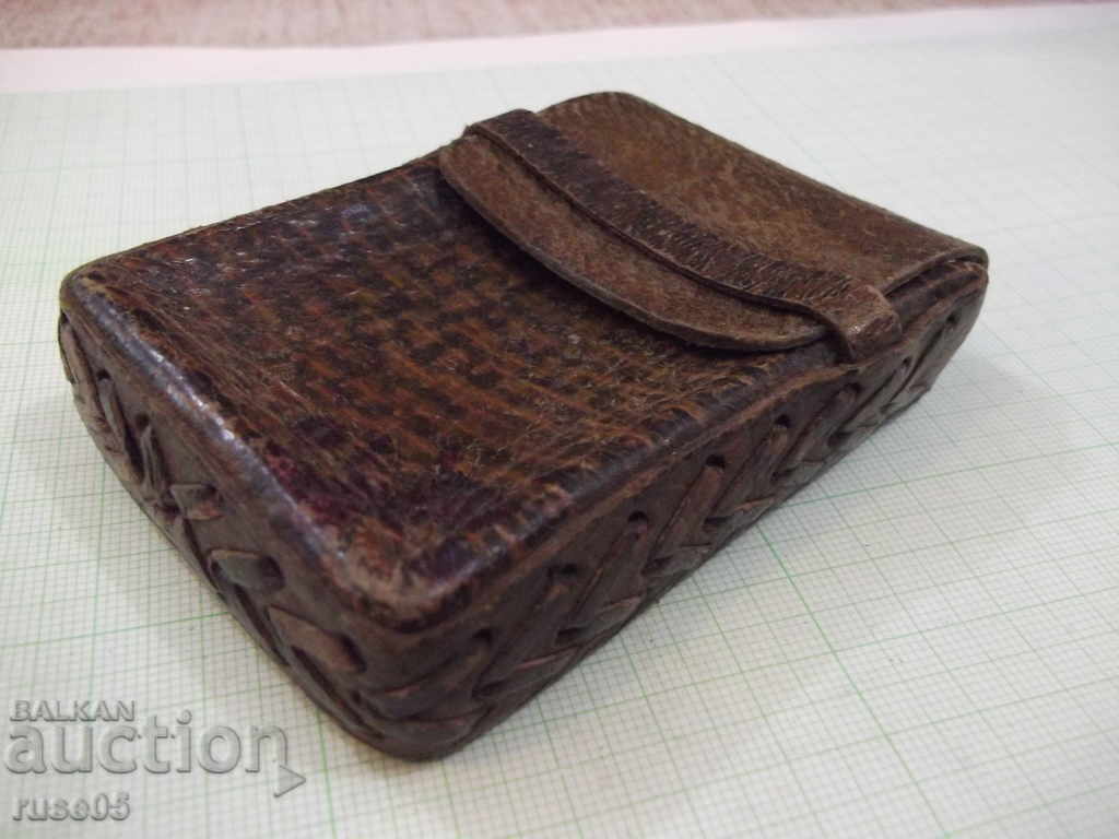 Upholstery leather case for cigarettes from the UHF store - 5 Upholstery leather case for cigarettes from the UHF store - 5