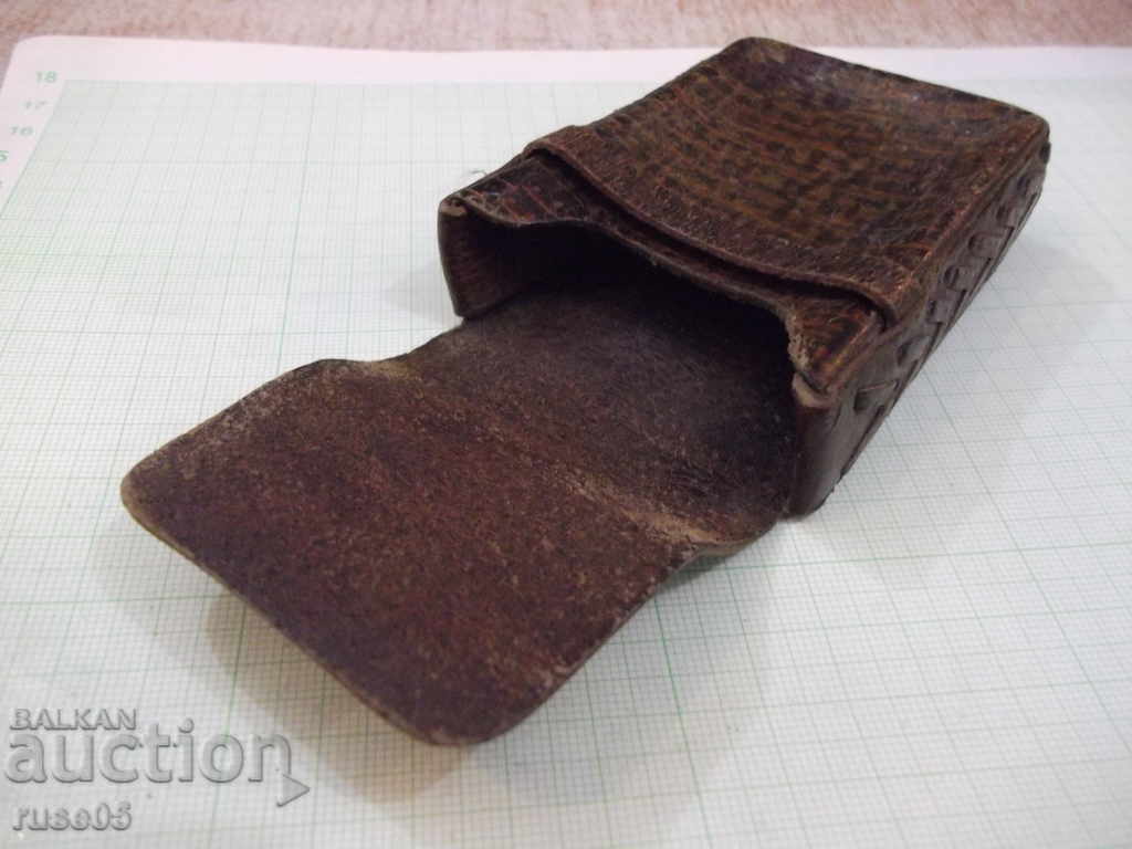 Upholstery leather case for cigarettes from the UHF store - 6 Upholstery leather case for cigarettes from the UHF store - 6