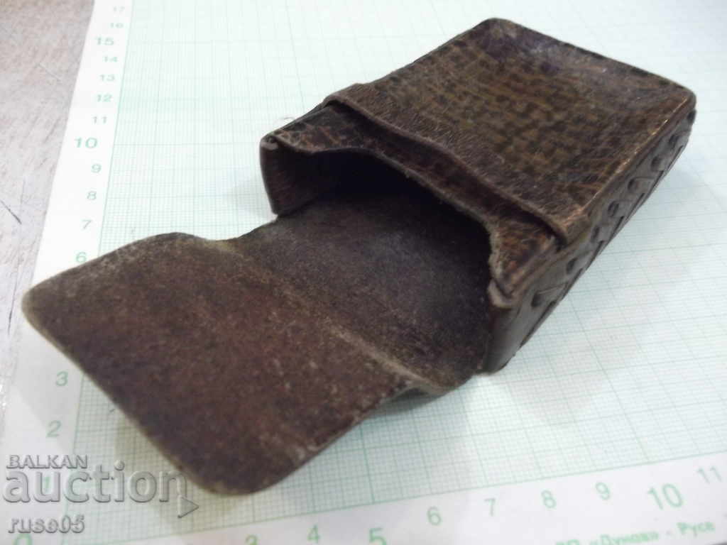 Upholstery leather case for cigarettes from the UHF store - 7 Upholstery leather case for cigarettes from the UHF store - 7