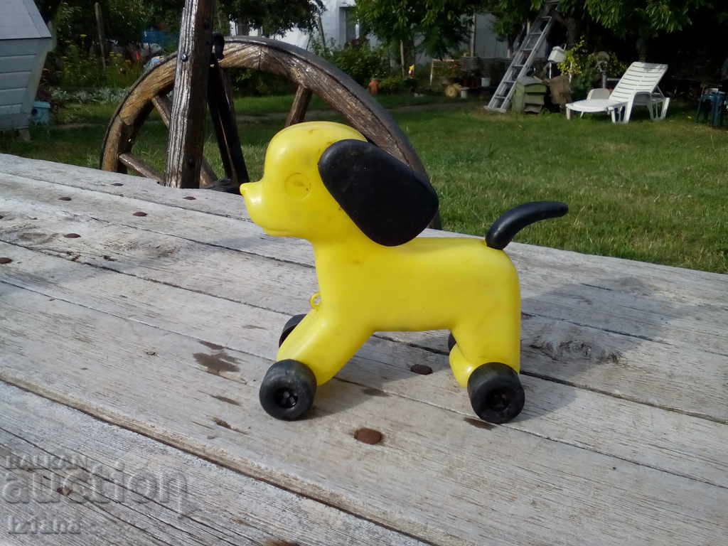 Auction Old toy, dog Auction Old toy, dog