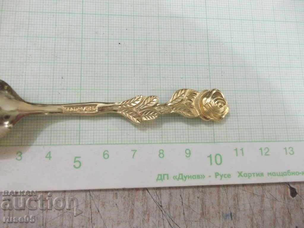 Аукцион Лъжица малка позлатена Аукцион Лъжица малка позлатена