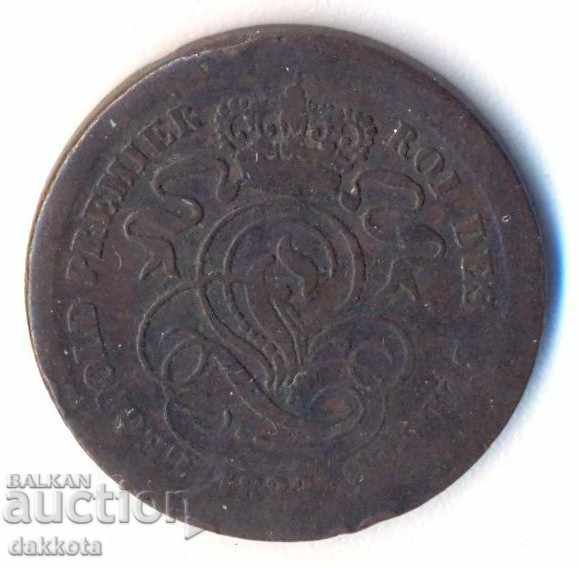 Belgium 2 centimeters 1833 with price 7.00 BGN | € 3.58