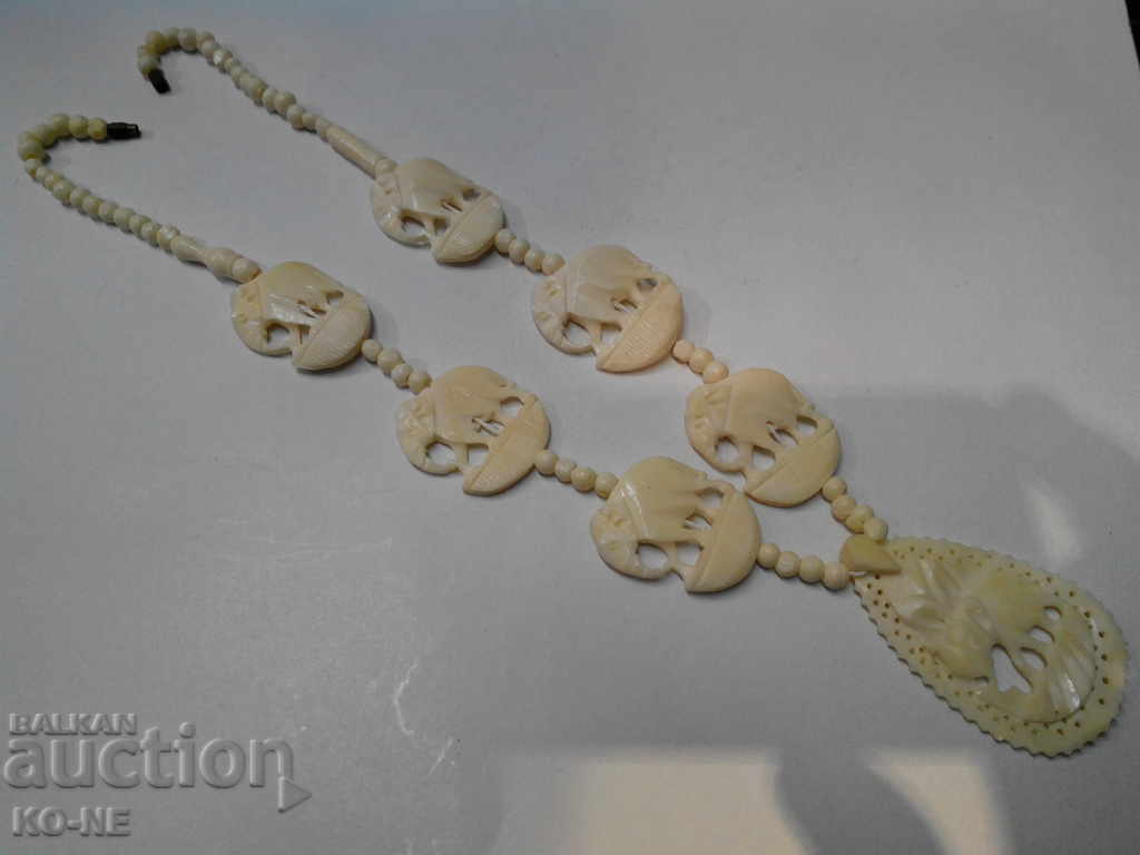 Ivory necklace with price 100.00 BGN | € 51.13 Ivory necklace with price 100.00 BGN | € 51.13