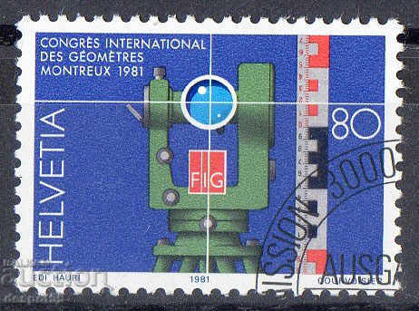 1981. Elveția. Congresul internațional al inspectorilor.