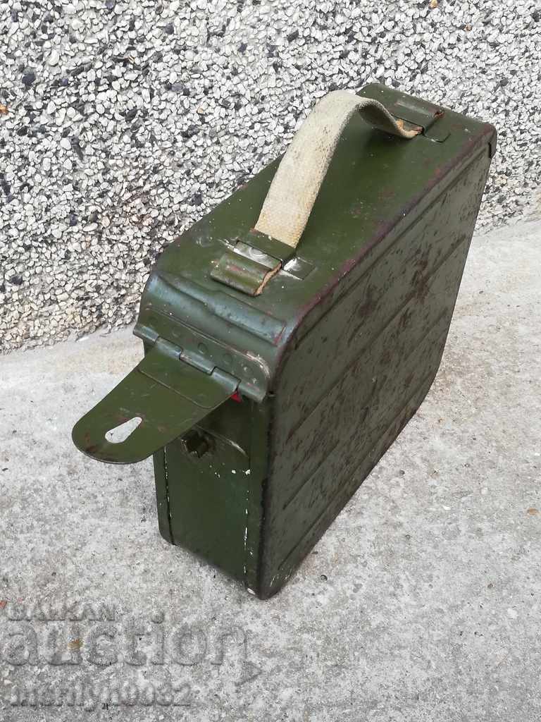 Auction  Box for cartridges, cartridge box for machine gun Maxim USSR