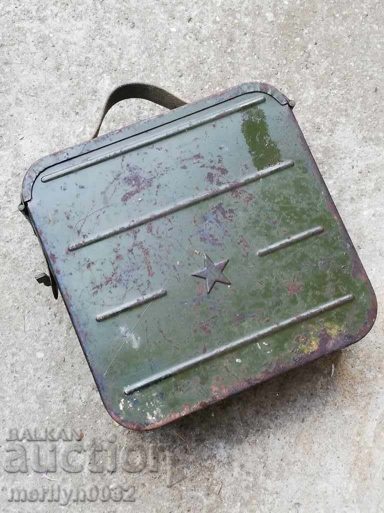Box for cartridges, cartridge box for machine gun Maxim USSR - 6
