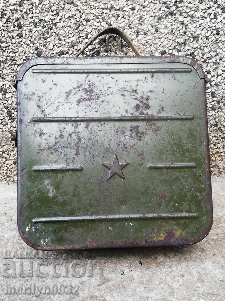 Box for cartridges, cartridge box for machine gun Maxim USSR