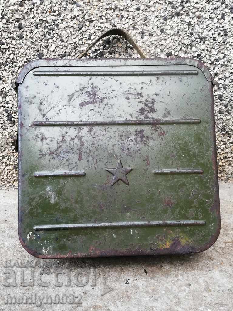 Box for cartridges, cartridge box for machine gun Maxim USSR