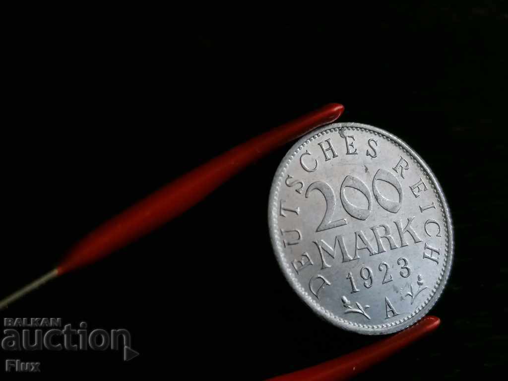 Reich Coin - 200 Marks | 1923; series A