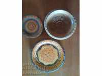 Lot of pyrographic plates