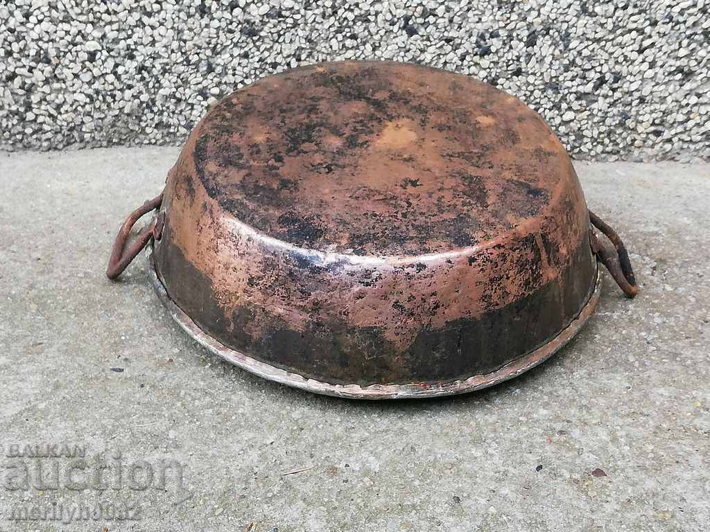 Delivery of Old copper tray for chandelier copper copper pot Delivery of Old copper tray for chandelier copper copper pot