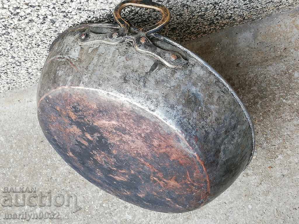 Delivery of Old copper tray for chandelier copper copper pot Delivery of Old copper tray for chandelier copper copper pot