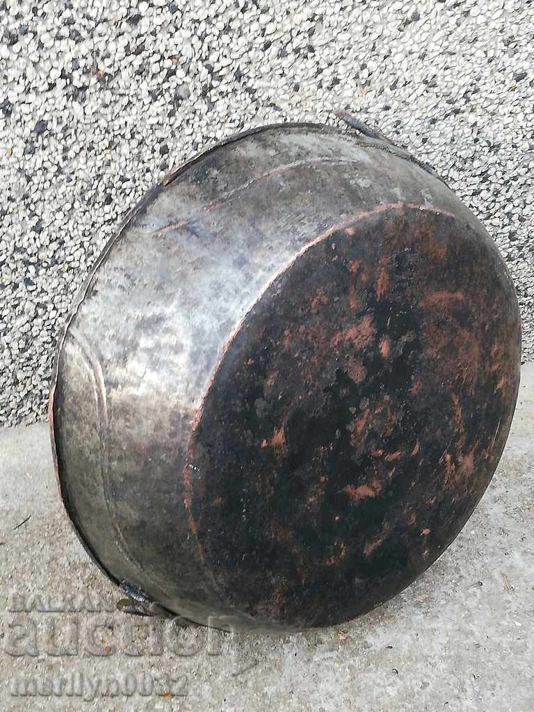 Old copper tray for chandelier copper copper pot - 7 Old copper tray for chandelier copper copper pot - 7