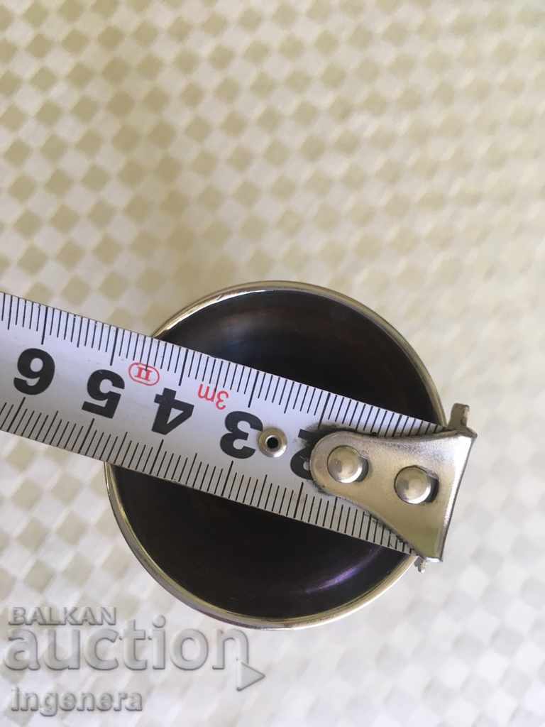 Delivery of VASE SILVER-COATED ENGLAND MARKING