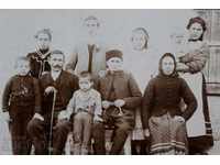1913 FOTO CARDBOARD FOTO REGELE INSCRIPȚII BULGARIA