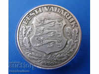 Estonia 2 Crones 1930 Silver Rare