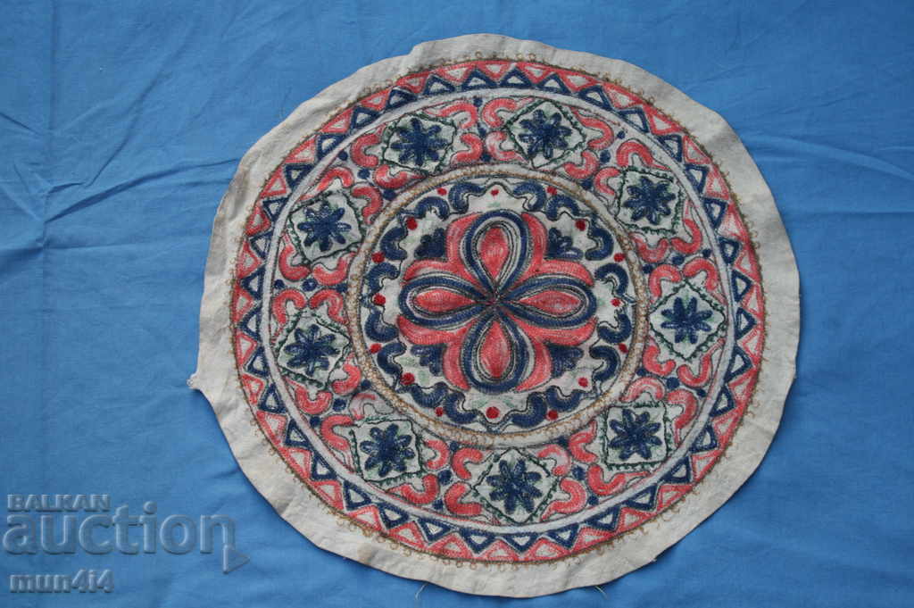 Автентична стара османска покривка възглавница