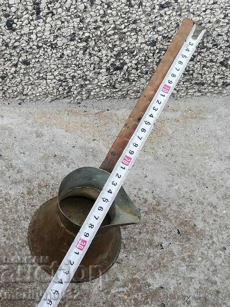 Old copper tin, coffee, baker, copper pot - 6 Old copper tin, coffee, baker, copper pot - 6