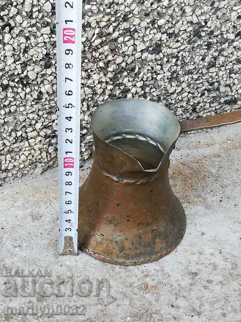 Old copper tin, coffee, baker, copper pot - 7 Old copper tin, coffee, baker, copper pot - 7