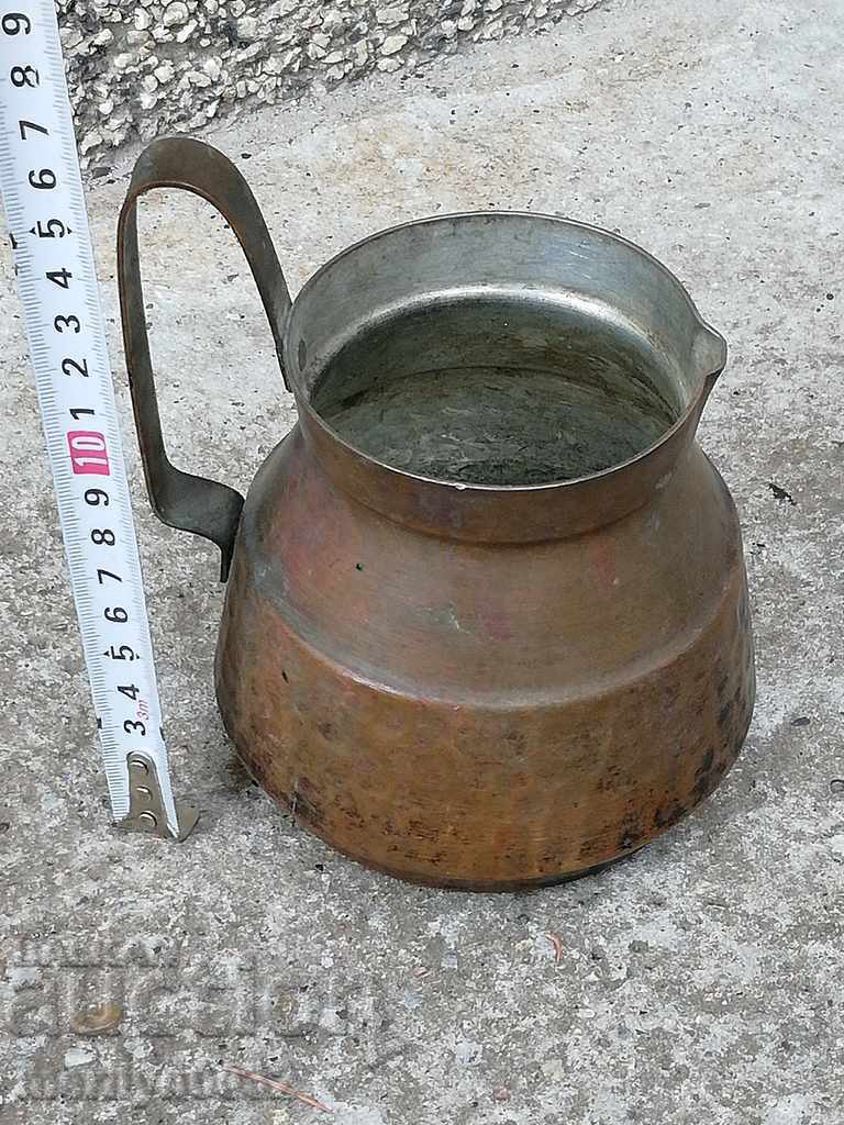 Copper tinned jug copper, copper vessel cup goblet - 6 Copper tinned jug copper, copper vessel cup goblet - 6