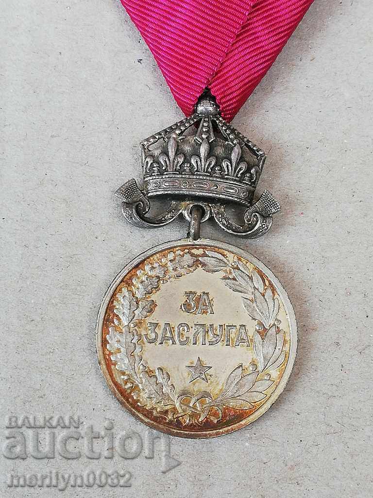 Για την αξία, ασημένιο με ένα μετάλλιο στέμμα - 6