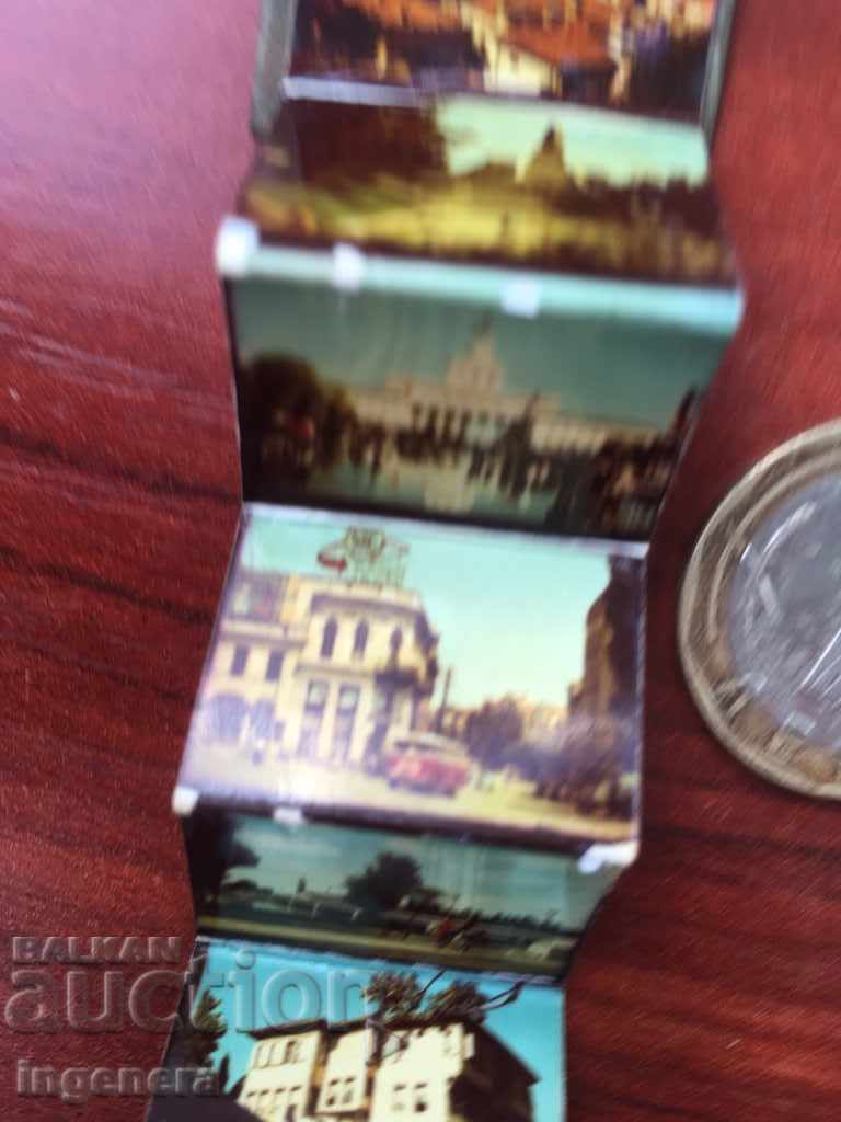 CARTE MESSING MINI CU 9 CARDURI, VECHE - 7