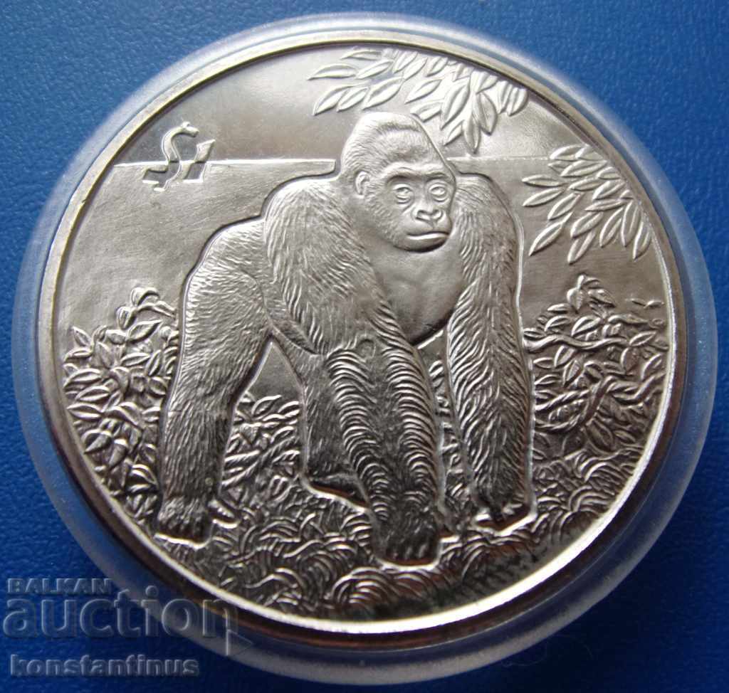 Sierra Leone 1 Dollar 2005 UNC PROOF