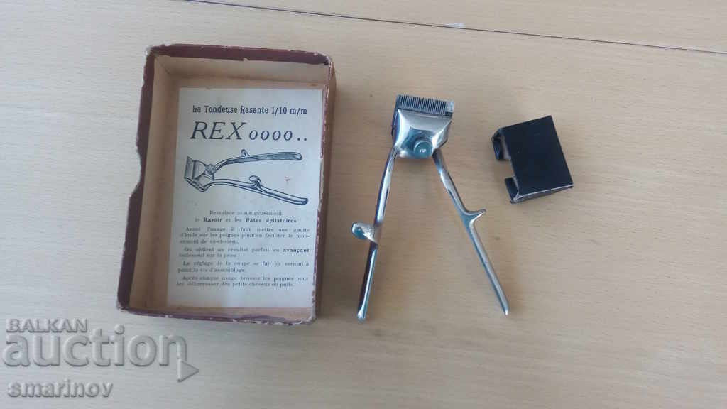 clipper and shaver REX 000 clipper and shaver REX 000