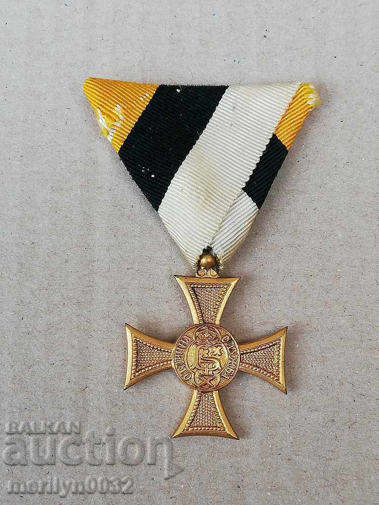 Order Cross Borisova issue 10 years Faithful service medal
