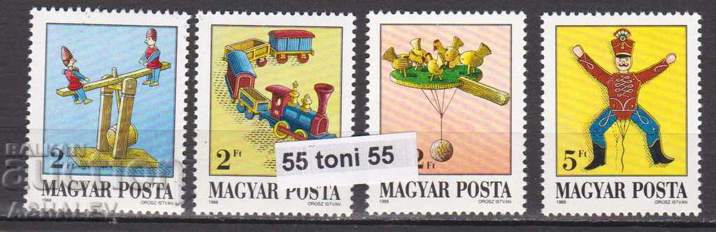 Ουγγαρία. 1988. Παιδικά παιχνίδια