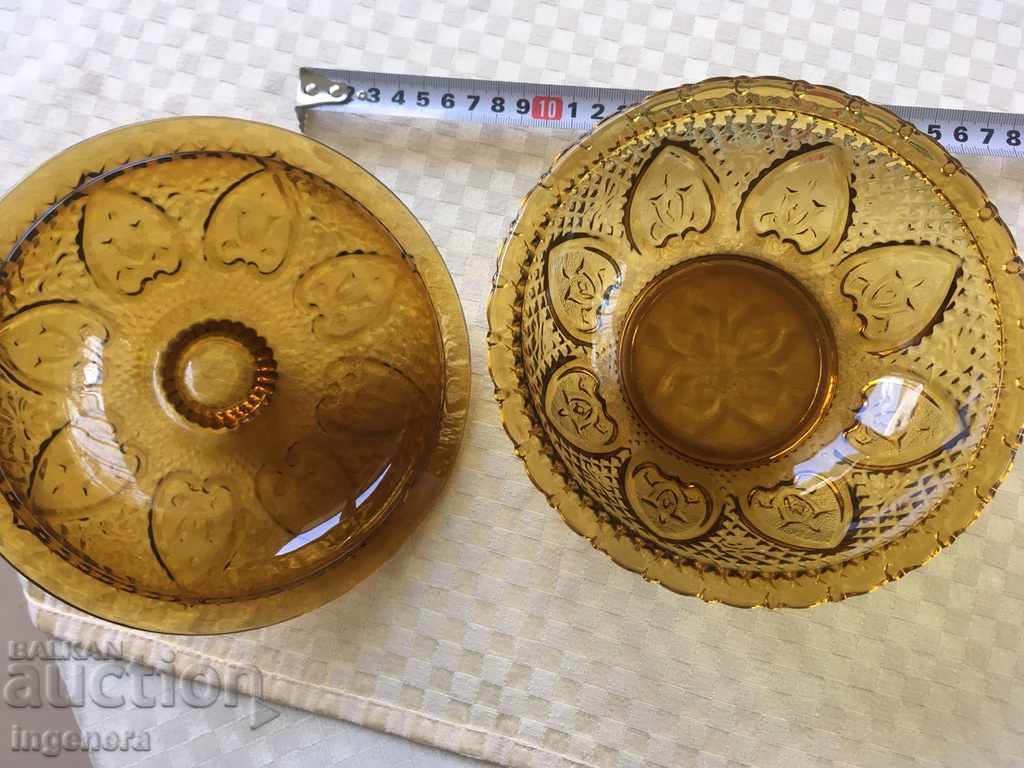 BONBONIER BOWL LAMP THICK GLASS with price 33.00 BGN | € 16.87 BONBONIER BOWL LAMP THICK GLASS with price 33.00 BGN | € 16.87