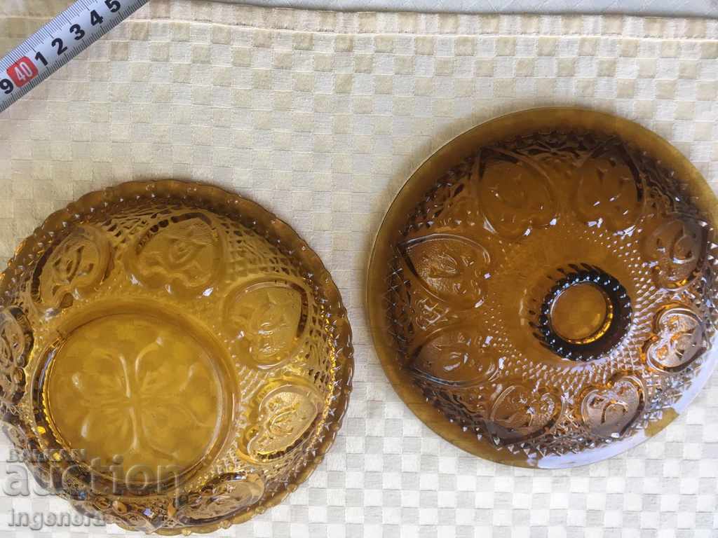 Auction BONBONIER BOWL LAMP THICK GLASS Auction BONBONIER BOWL LAMP THICK GLASS