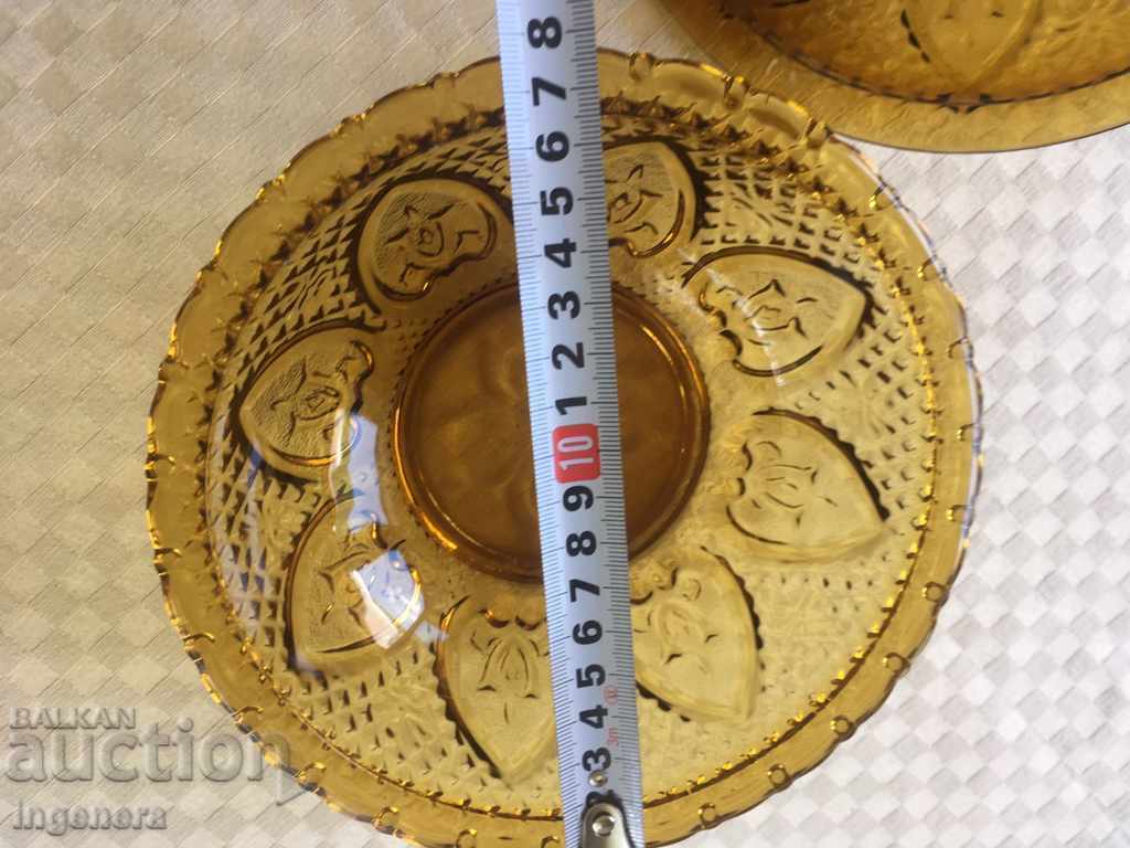 Delivery of BONBONIER BOWL LAMP THICK GLASS Delivery of BONBONIER BOWL LAMP THICK GLASS