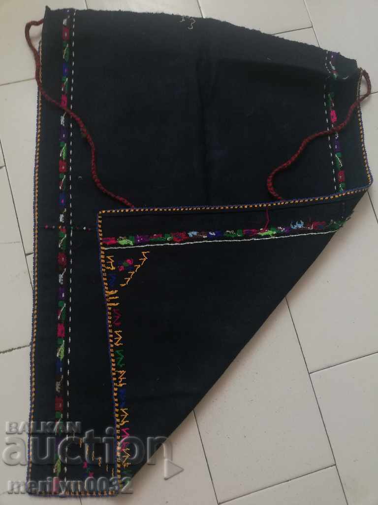 Old woven embroidered embroidered apron wear sukman - 7 Old woven embroidered embroidered apron wear sukman - 7
