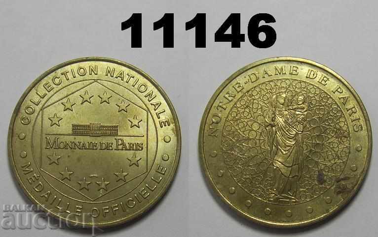 Notre-Dame de Paris Medal Monnaie de Paris France