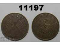 Κίνα 10 κουάκερ περίπου. 1920 χάλκινο νόμισμα