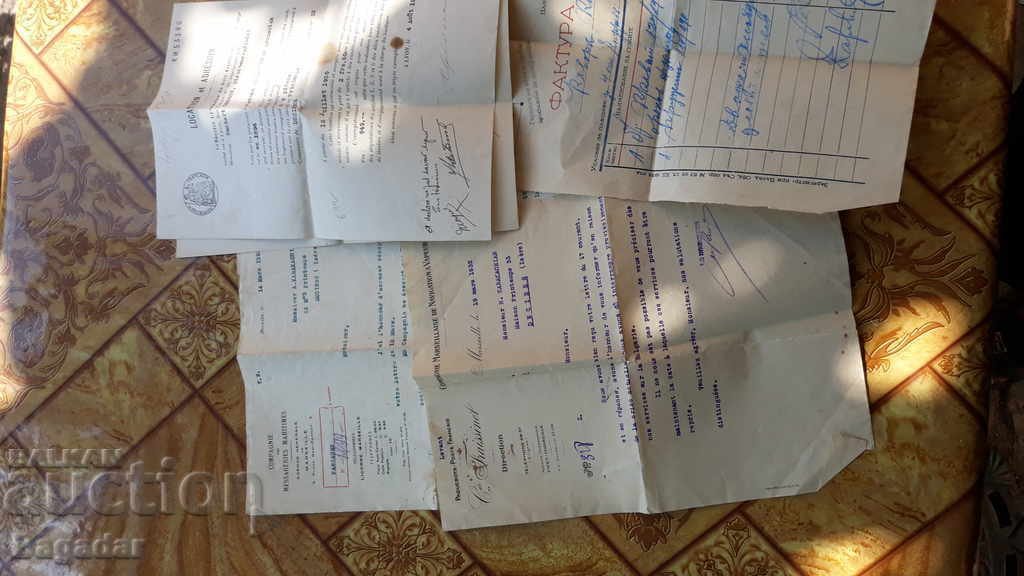 Auction  Vintage Documents