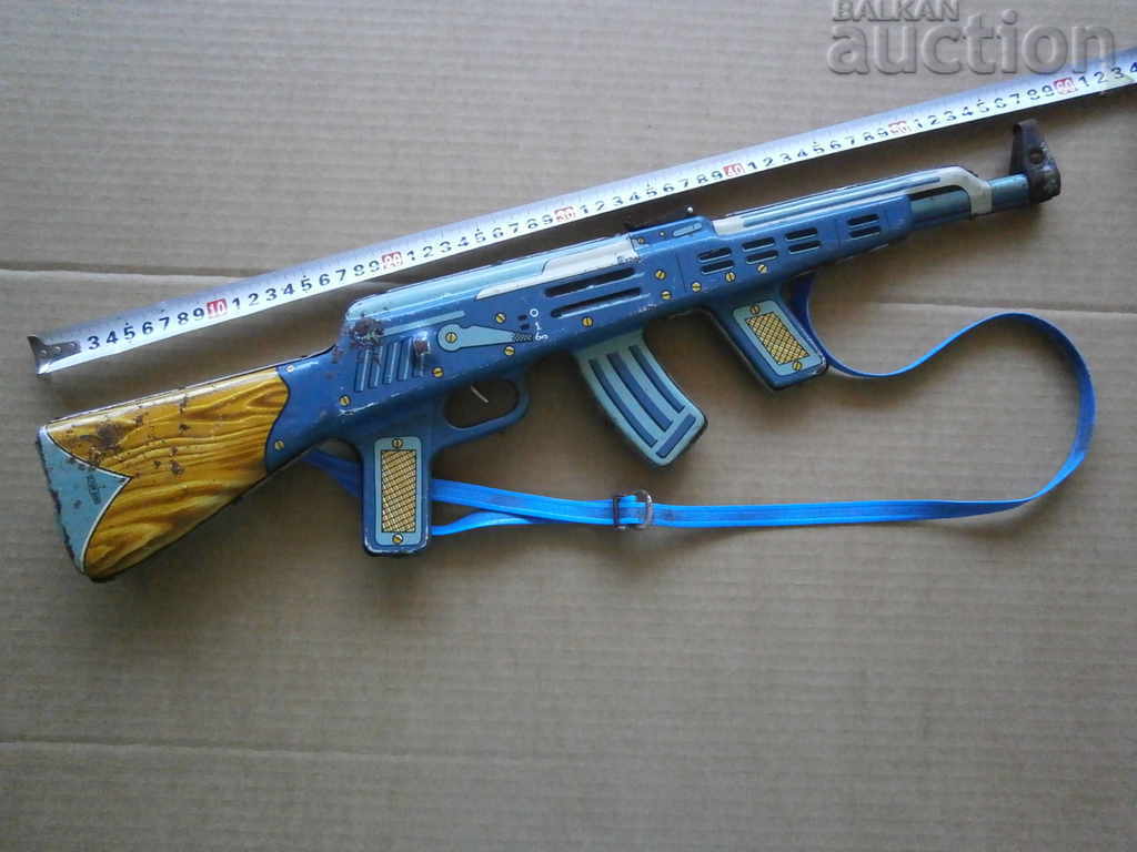 metal sheet toy Kalashnikov AK 47 rifle with price 45.00 BGN | € 23.01 metal sheet toy Kalashnikov AK 47 rifle with price 45.00 BGN | € 23.01