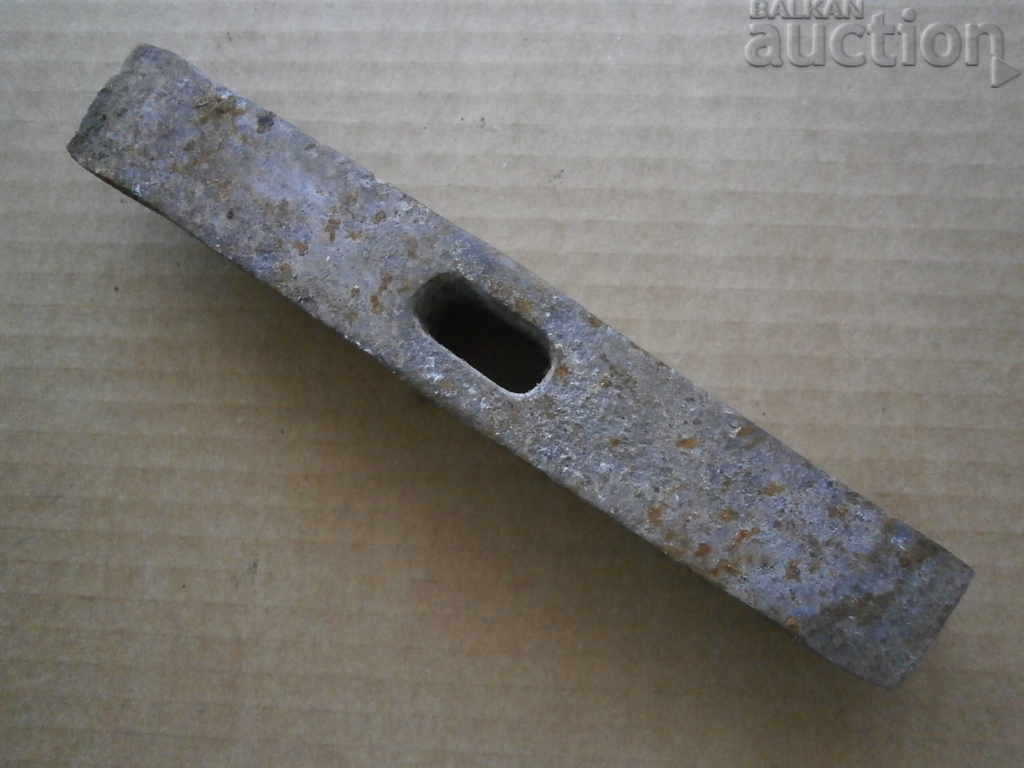 Old hammer hammer stonecutter tool wrought iron - 5