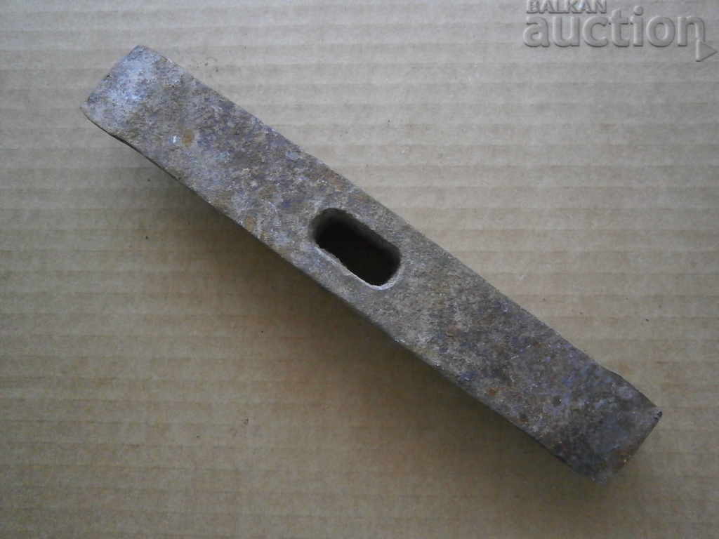 Old hammer hammer stonecutter tool wrought iron - 7