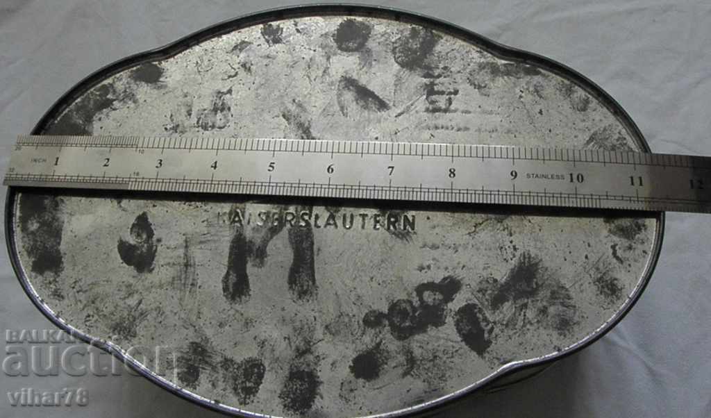 Old large metal box for collection - 5