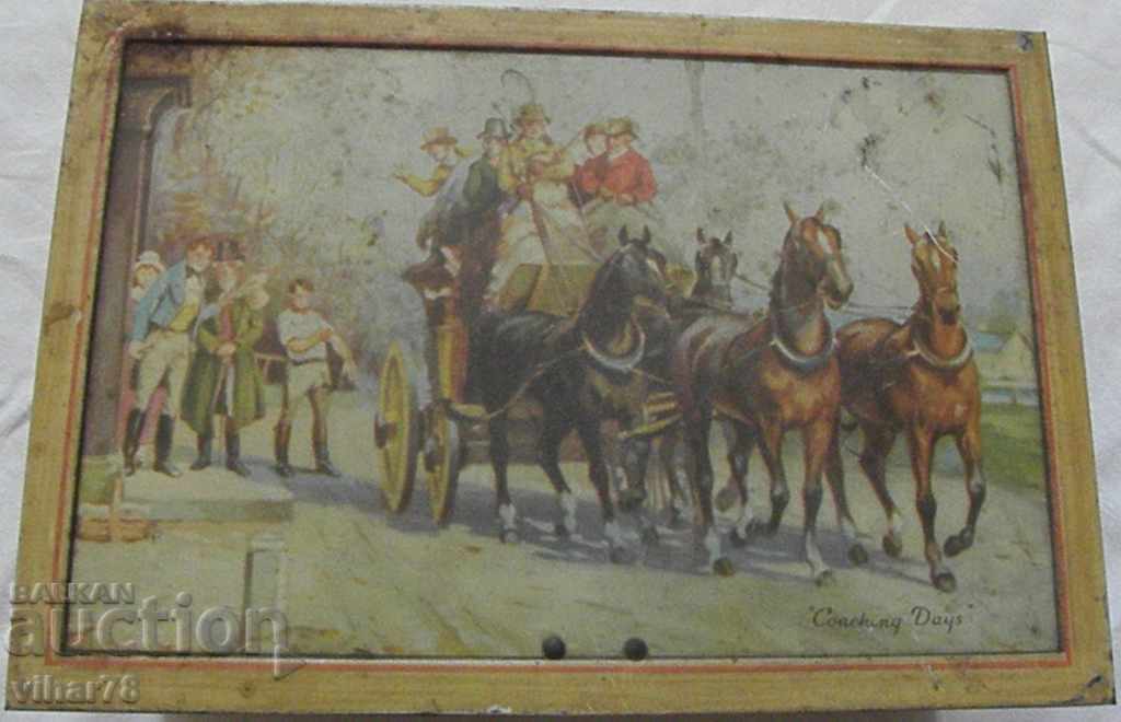 Delivery of Old metal box for a collection Delivery of Old metal box for a collection